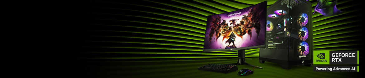 Game Changer PC con GeForce RTX 50 Series, alimentati da Blackwell e l'IA, ora disponibili da PCSpecialist
