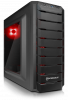 CASE PER GAMING PCS CYCLONE (ventole a LED rosse)