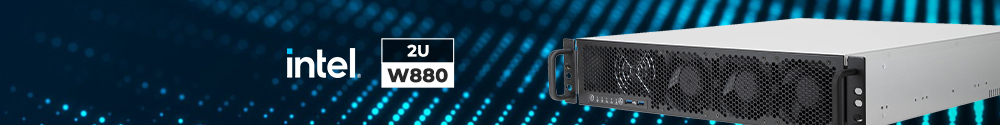 Workstation raffreddata a liquido con montaggio a rack 2U INTEL® CORE ULTRA
