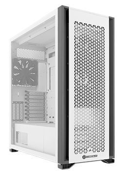 White Gaming PC Case