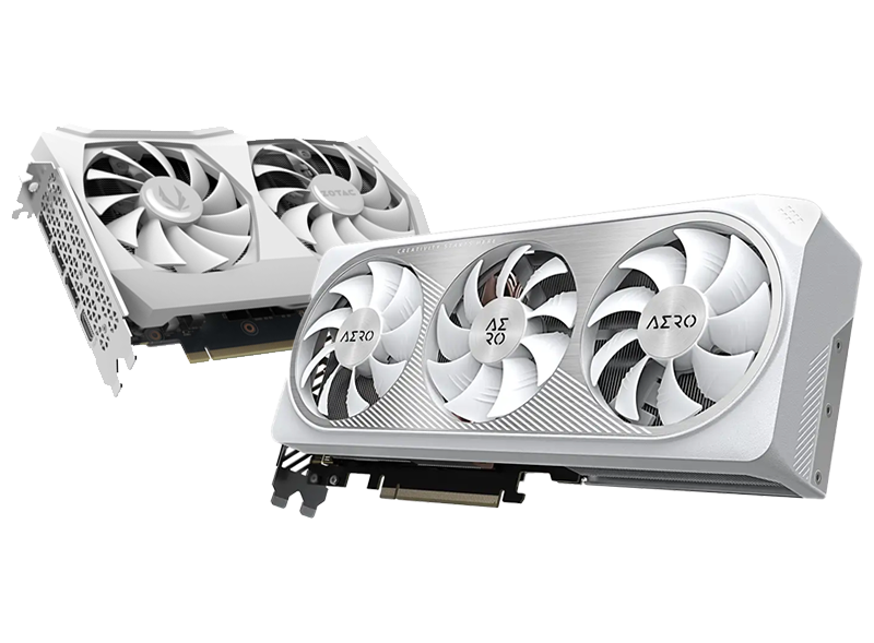 White gaming GPUs