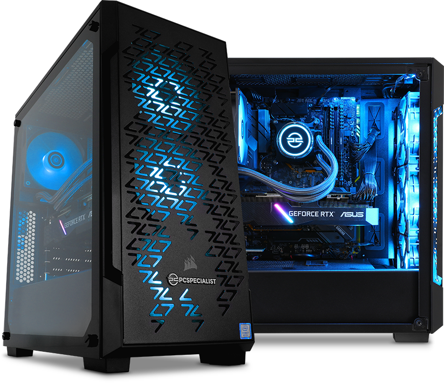 PCSPECIALIST Configura un Windows 10 Gaming PC ad alte prestazioni
